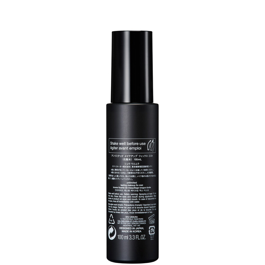 brume fixatrice de maquillage durable et illimitée
